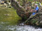 Oconaluftee River on Cherokee Indian Reservation